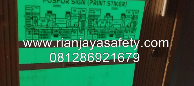 jual emergency sign glow in the dark jual emergency sign glow in the dark