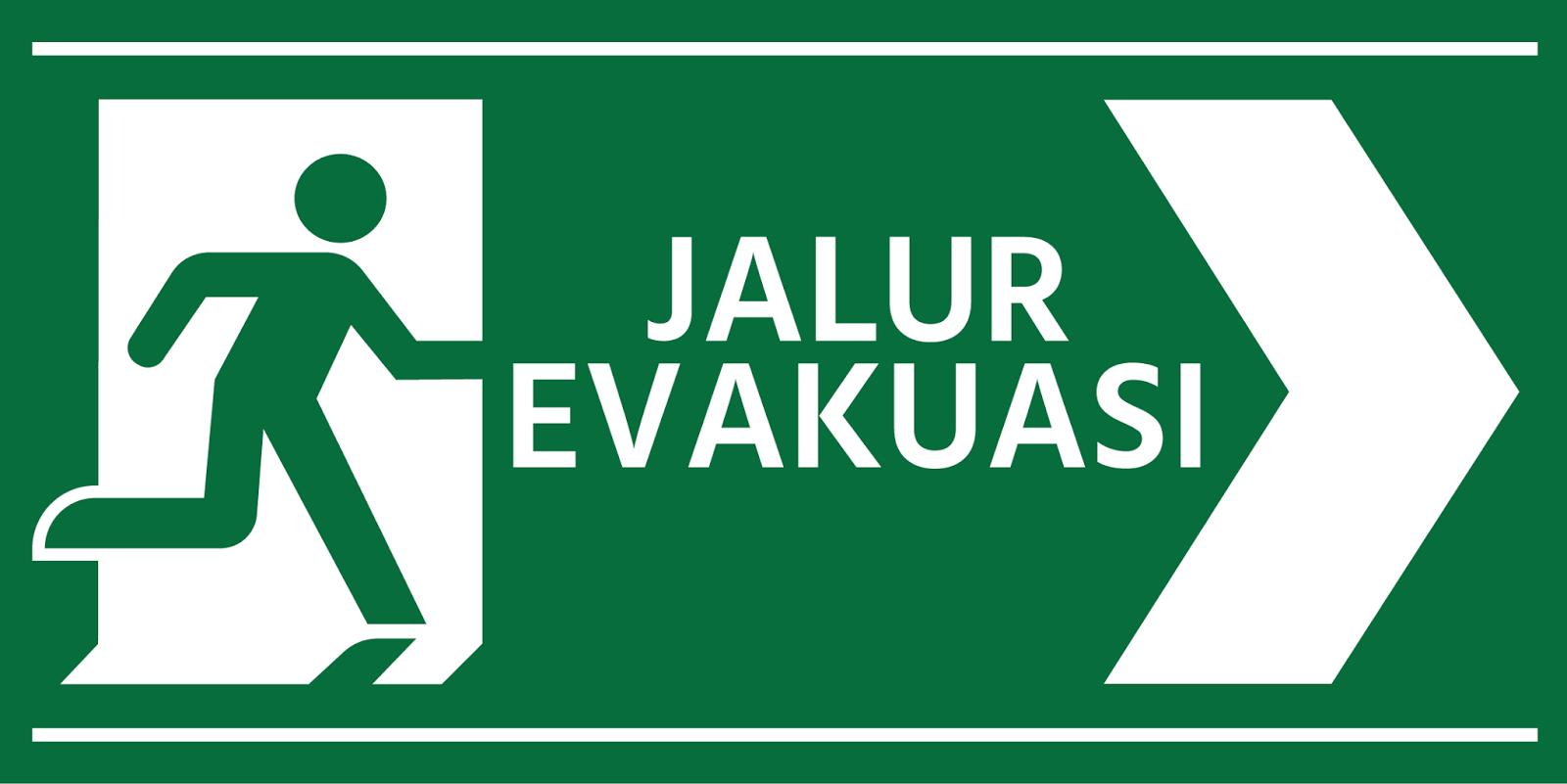 Pengertian dan penerapan jalur  evakuasi  RIAN JAYA SAFETY 