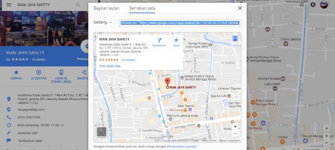 Temukan kami di google maps Temukan kami di google maps