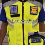 rompi security kuning