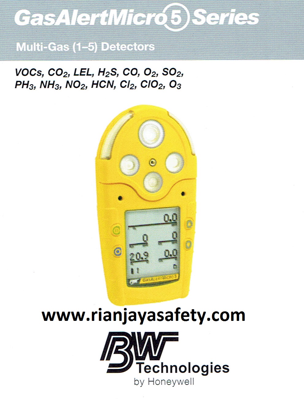 GAS ALERT MICRO 5 SERIES (Klik for detail) RIANJAYA