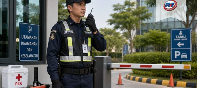 15 Perlengkapan Satpam dan Fungsinya yang Wajib Dimiliki Petugas Keamanan